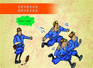 瓦斯浓度常检测 超限时要全撤离