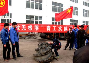 淮北杨柳煤业首届“挑战无极限”青工实操擂台赛拉开帷幕
